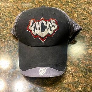 UFL Locos Velcro hat. Size fits all